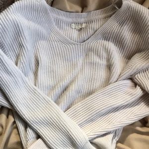 La Hearts cream sweater size small